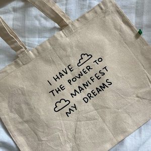 New - Tote bag “manifestation”